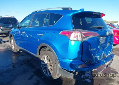 2016 Toyota Rav4 Limited from USA, damaged, VIN 2T3DFREV6GW450668